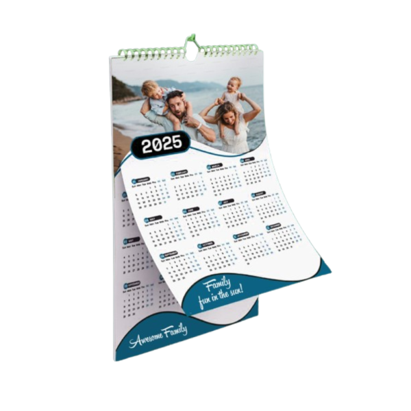 Personalized Calendars Hanging - Monthly (Cover & Per Month, 13 Pages)