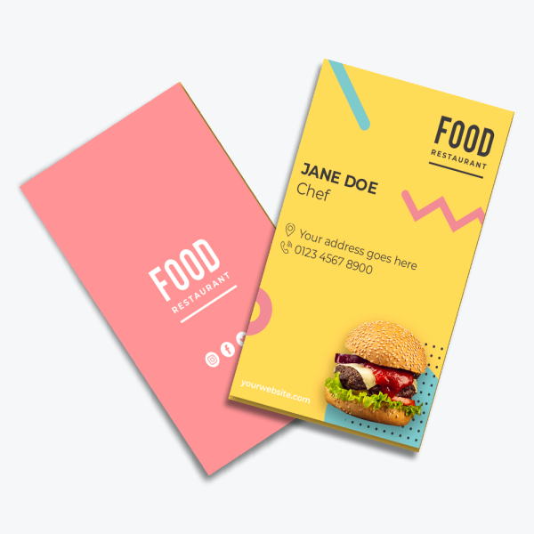 Business Cards - Double Side (R1.50/card - Min of 10 Cards)
