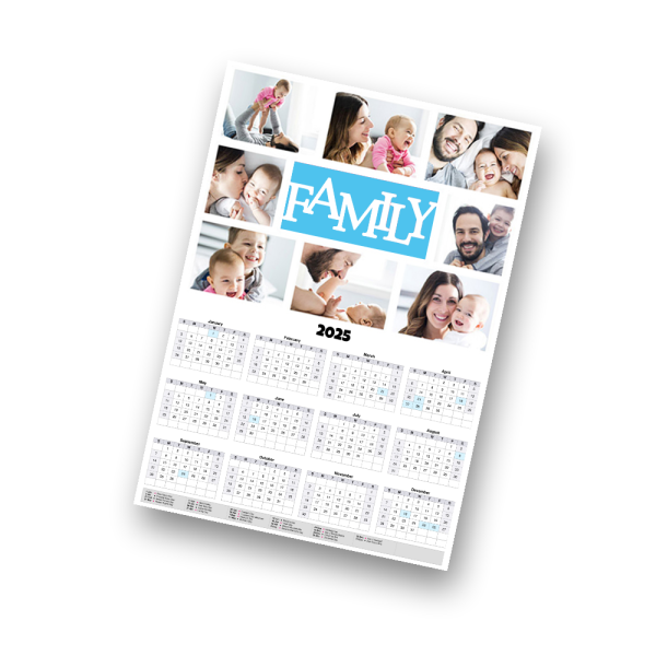 Calendars - Yearly (One Page)