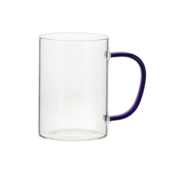 Personalized Mug Glass with colour handle - Image 6