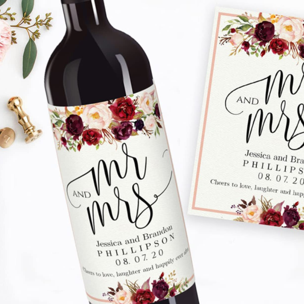 Personalized Labels for wine / spirits bottles (Laser print) - Image 3