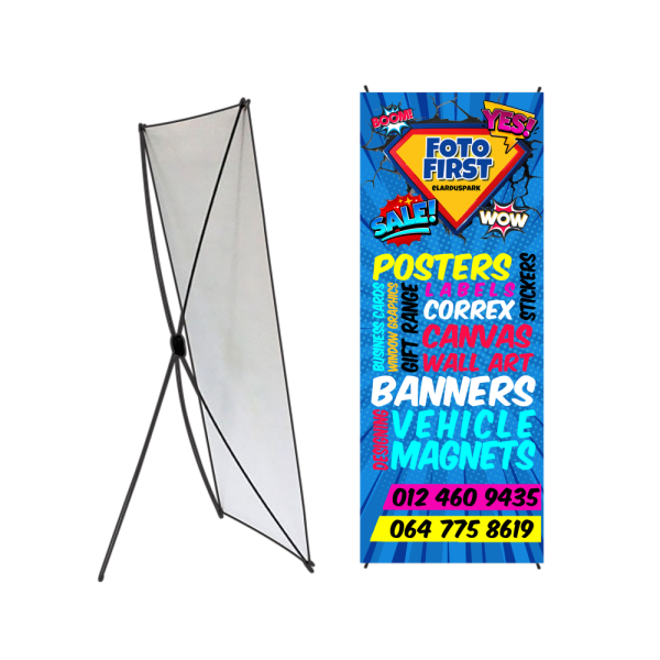 Banner Stand x-bow
