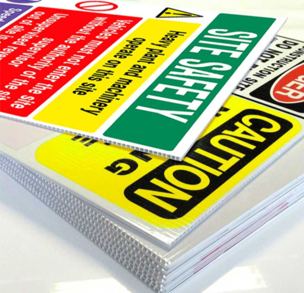 Correx Boards with Vinyl
