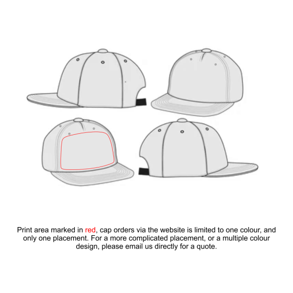 Personalized Cap Printing_5 Panel Baseball Cap - Image 2