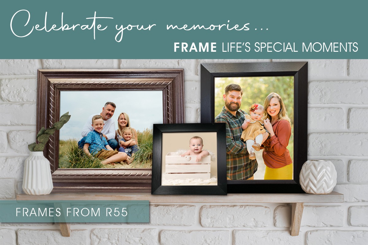Photo frames and framed print services
