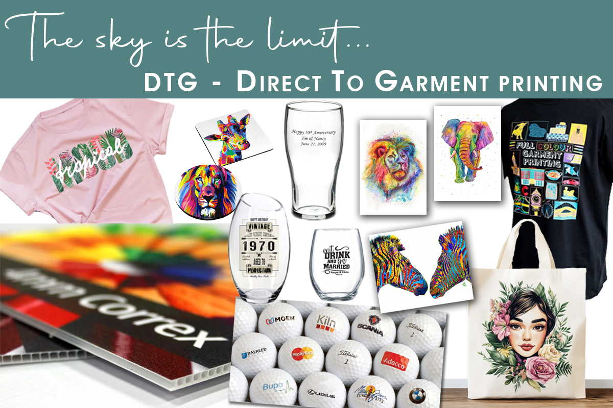 DTG clothing and direct to garment printing
